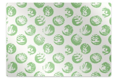 Podložka na ochranu podlahy Razítkované odrazy