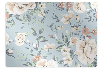 Podložka na ochranu podlahy Retro květiny