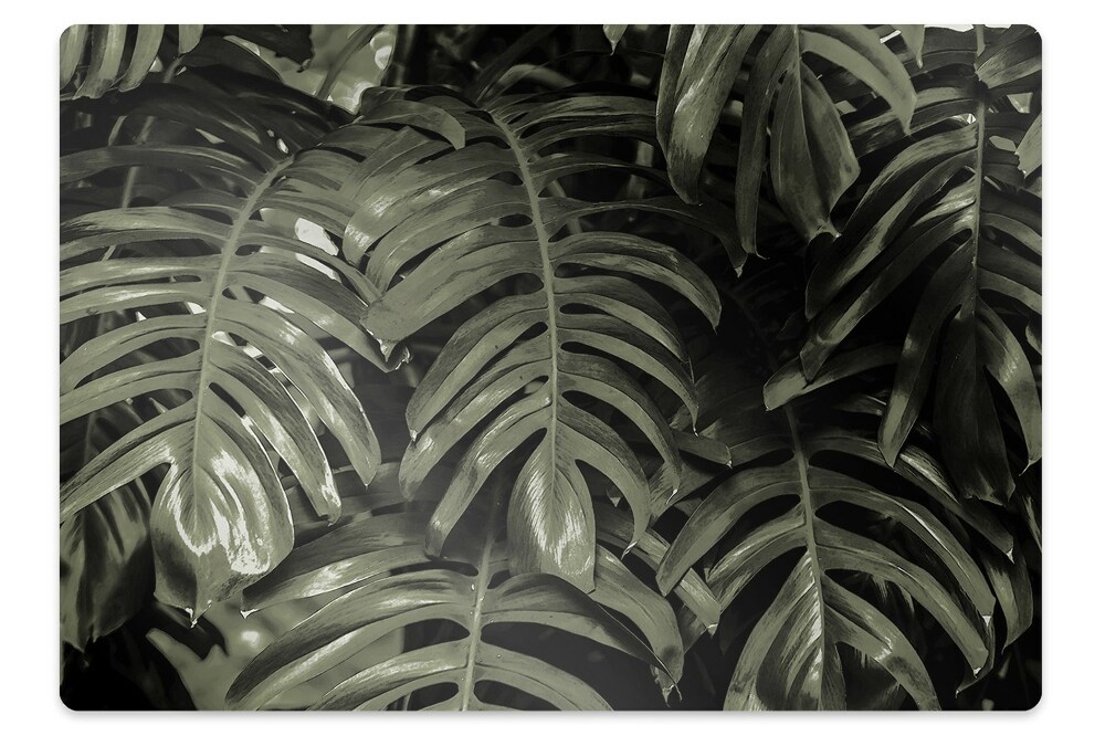 Ochranná podložka pod židli Banánové listy