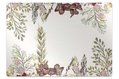 Podložka na ochranu podlahy Polní květiny