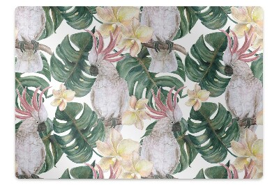 Podložka na ochranu podlahy Exotičtí papoušci