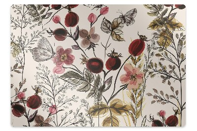 Koberec pod židli Polní květiny