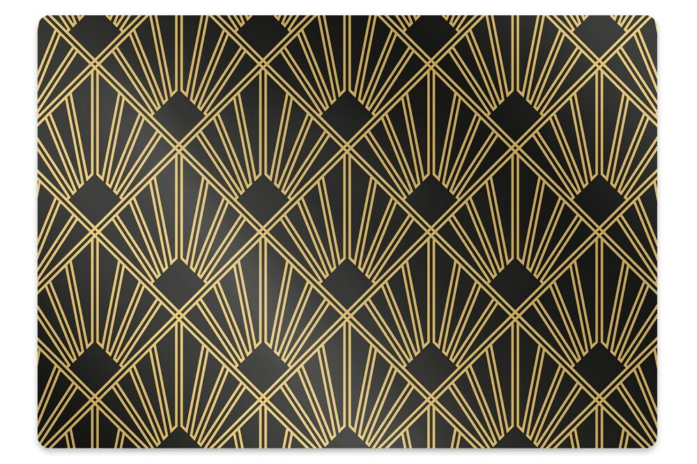 Podložka pod kancelářskou židli Art deco