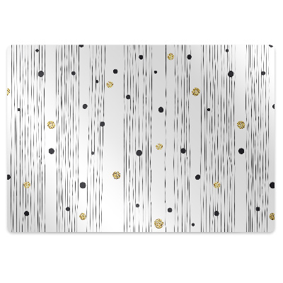 Ochranná podložka pod židli Čárky