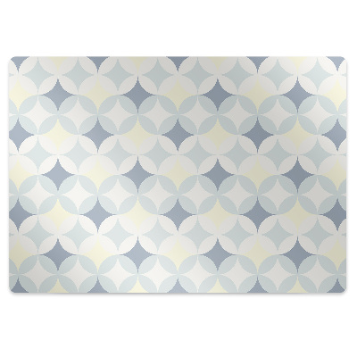 Koberec pod židli Retro motiv