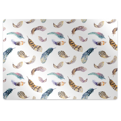 Podložka pod kancelářskou židli Ptačí peří