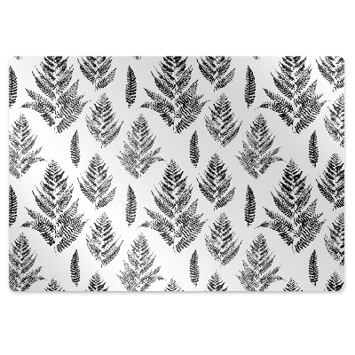 Ochranná podložka pod židli Listy kapradí