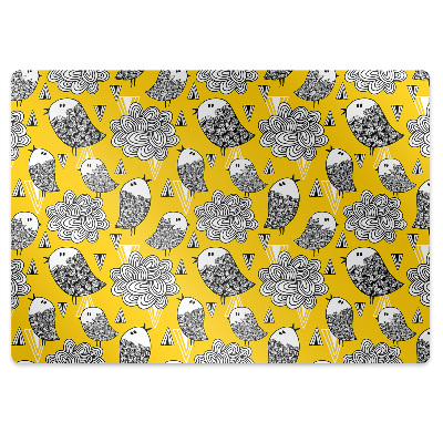 Podložka na ochranu podlahy Dětský motiv čmáranic