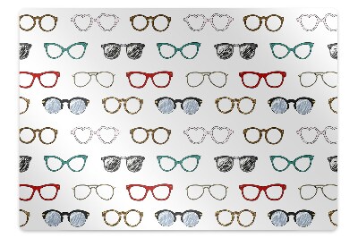 Podložka na ochranu podlahy Vintage s brýlemi