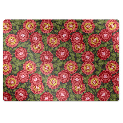 Podložka na ochranu podlahy Geometrické květy