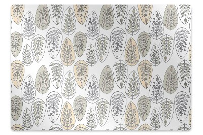 Podložka na židli Grafika listů