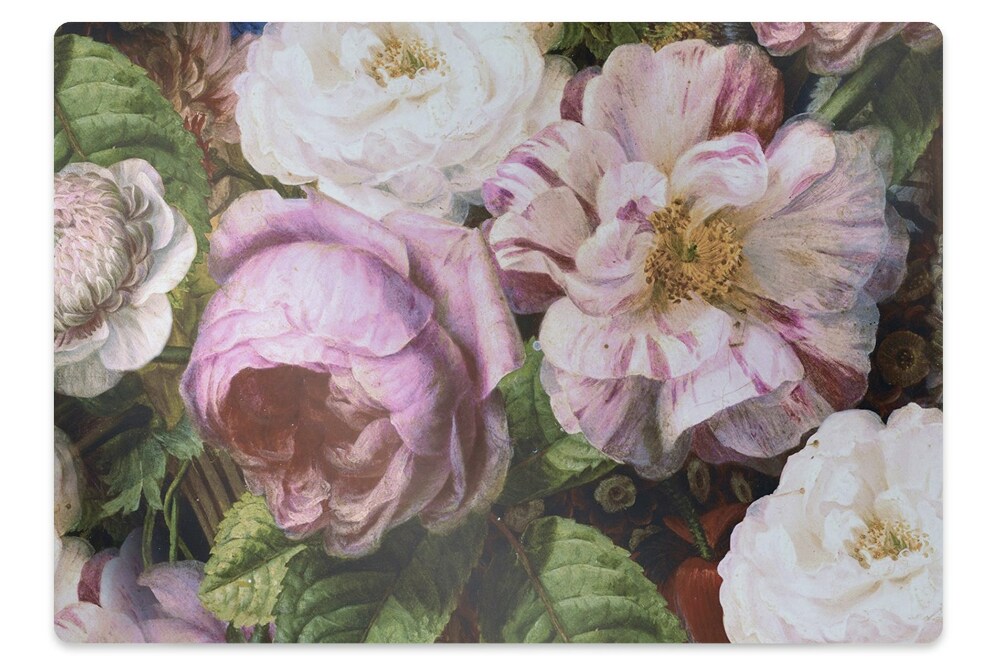 Podložka pod křeslo Květinová zahrada