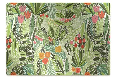 Podložka pod židli Louka plná květin