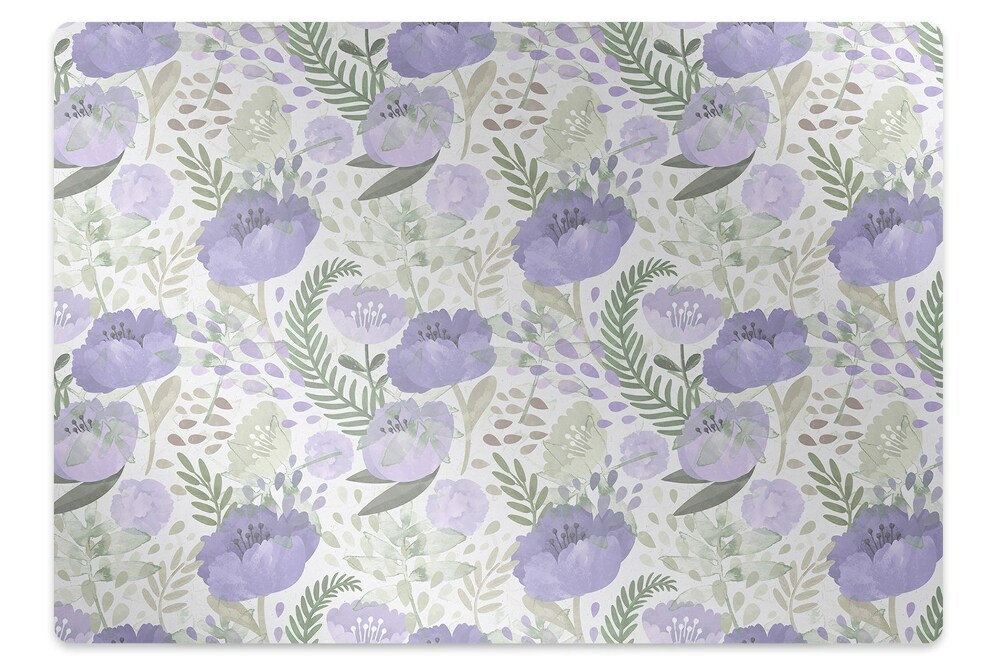 Koberec pod židli Malované máky