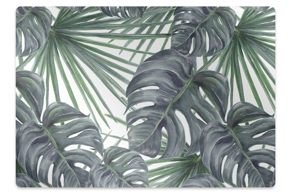 Ochranná podložka na podlahu Tropické rostliny