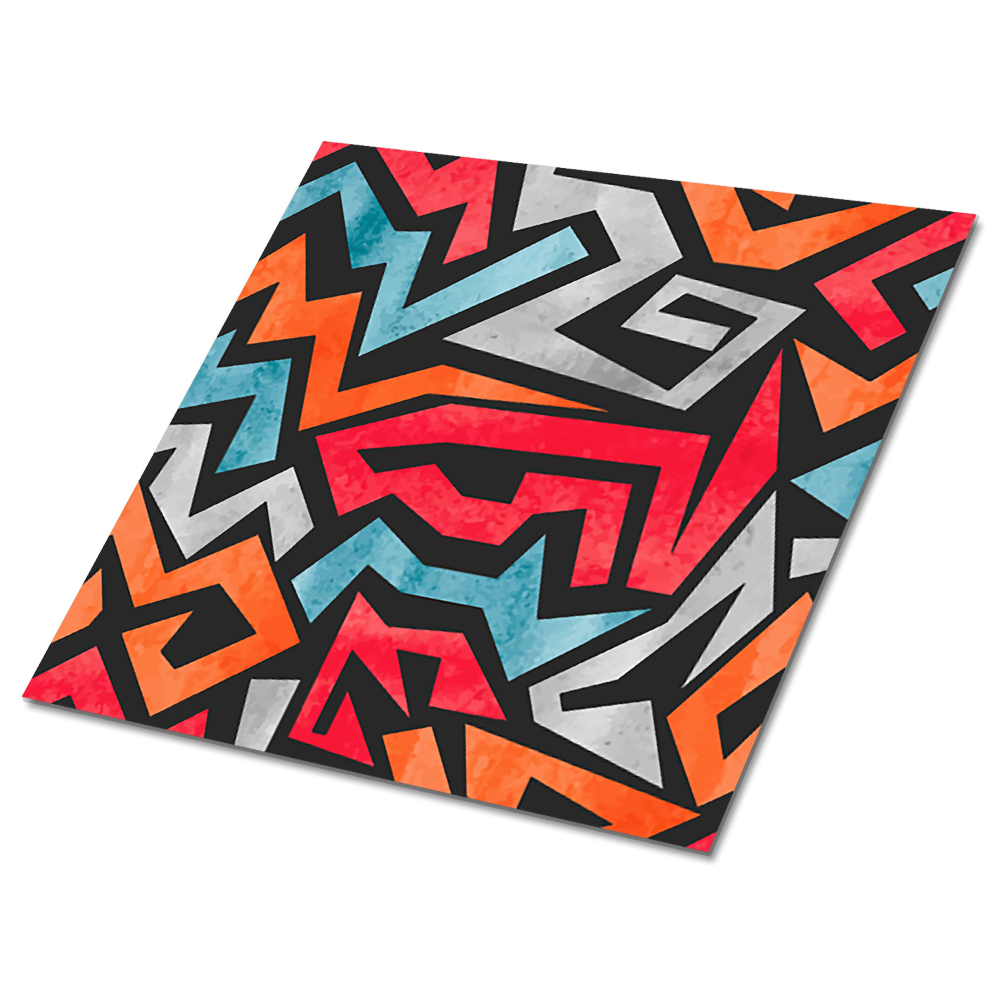 Vinylové dlaždice Barevné graffiti