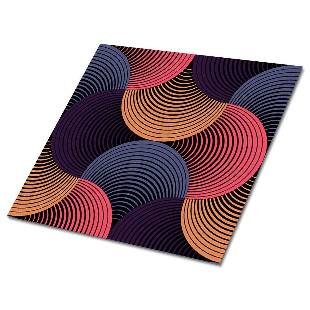 Vinylové obklady Barevné retro vlny