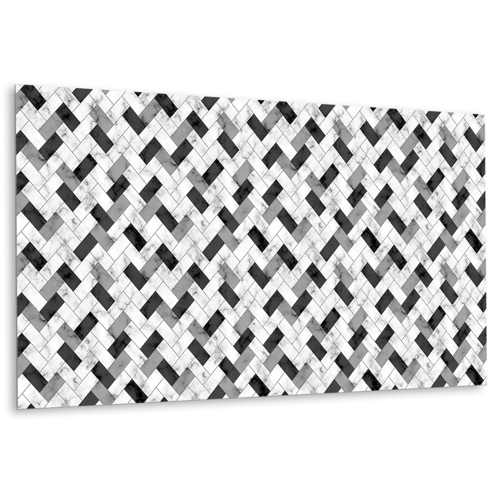 Obkladový panel pvc Mramorový Vzor Ve Tvaru Rybí Kosti
