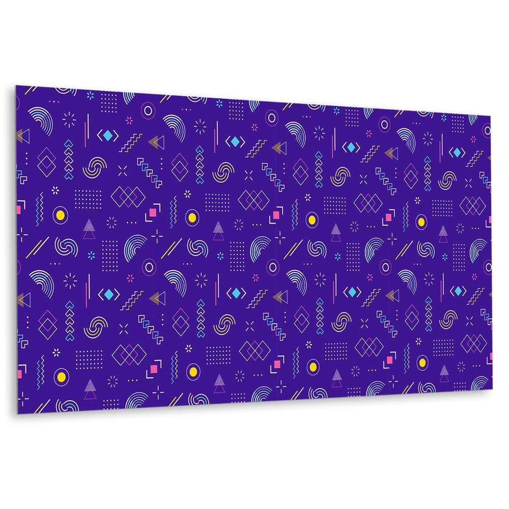 Panely na zeď Geometrický Motiv