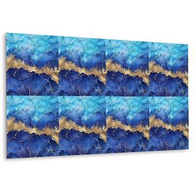Nástěnný panel Mramorový Mořský Motiv