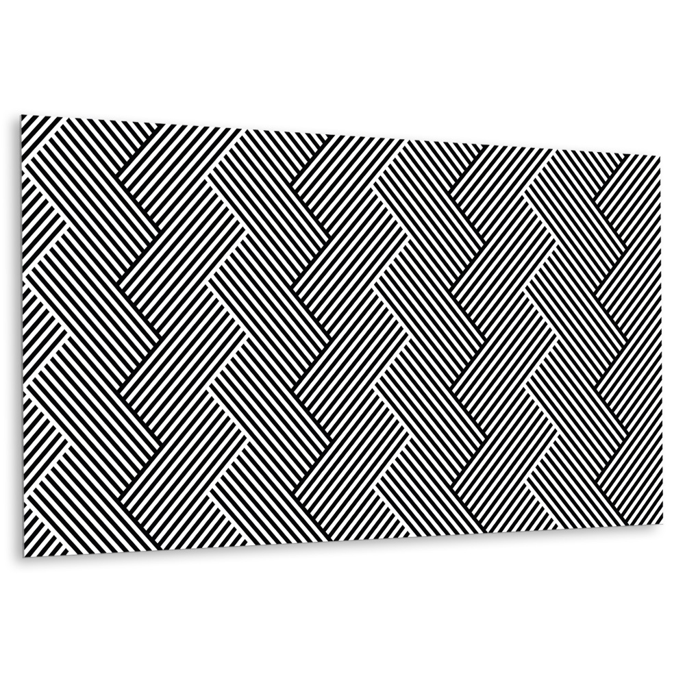 Nástěnný panel A Výraznými Geometrickými Tvary