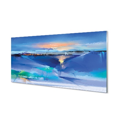 Skleněný obraz na stěnu Abstraktní pohled na obrázek