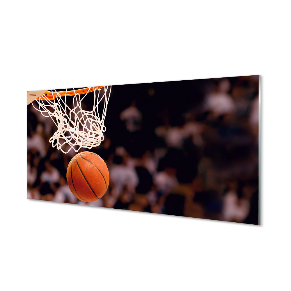 Obraz na skle Basketbalový míč