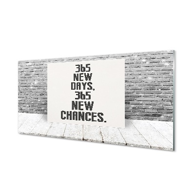 Obraz ze skla 365 nových dní