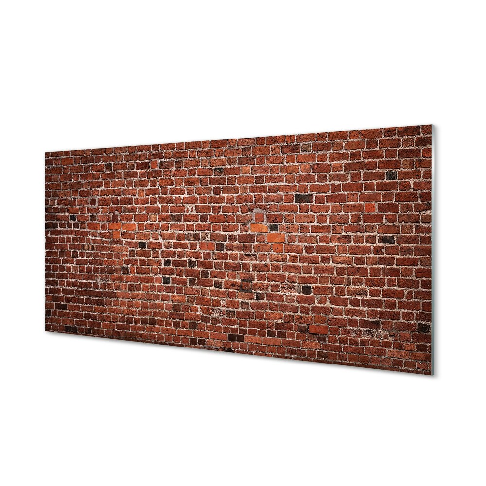 Obraz ze skla Zeď z pálených cihel