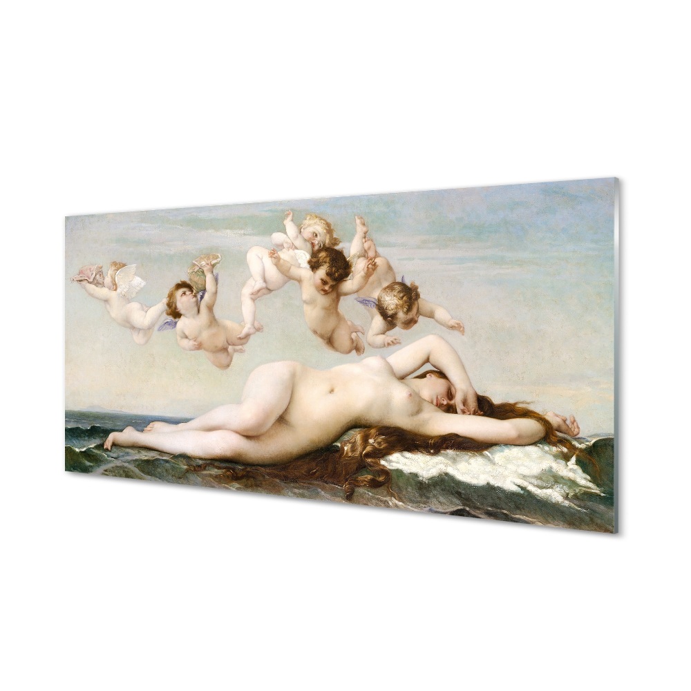 Moderní skleněný obraz Sandro Botticelli - Zrození Venuše