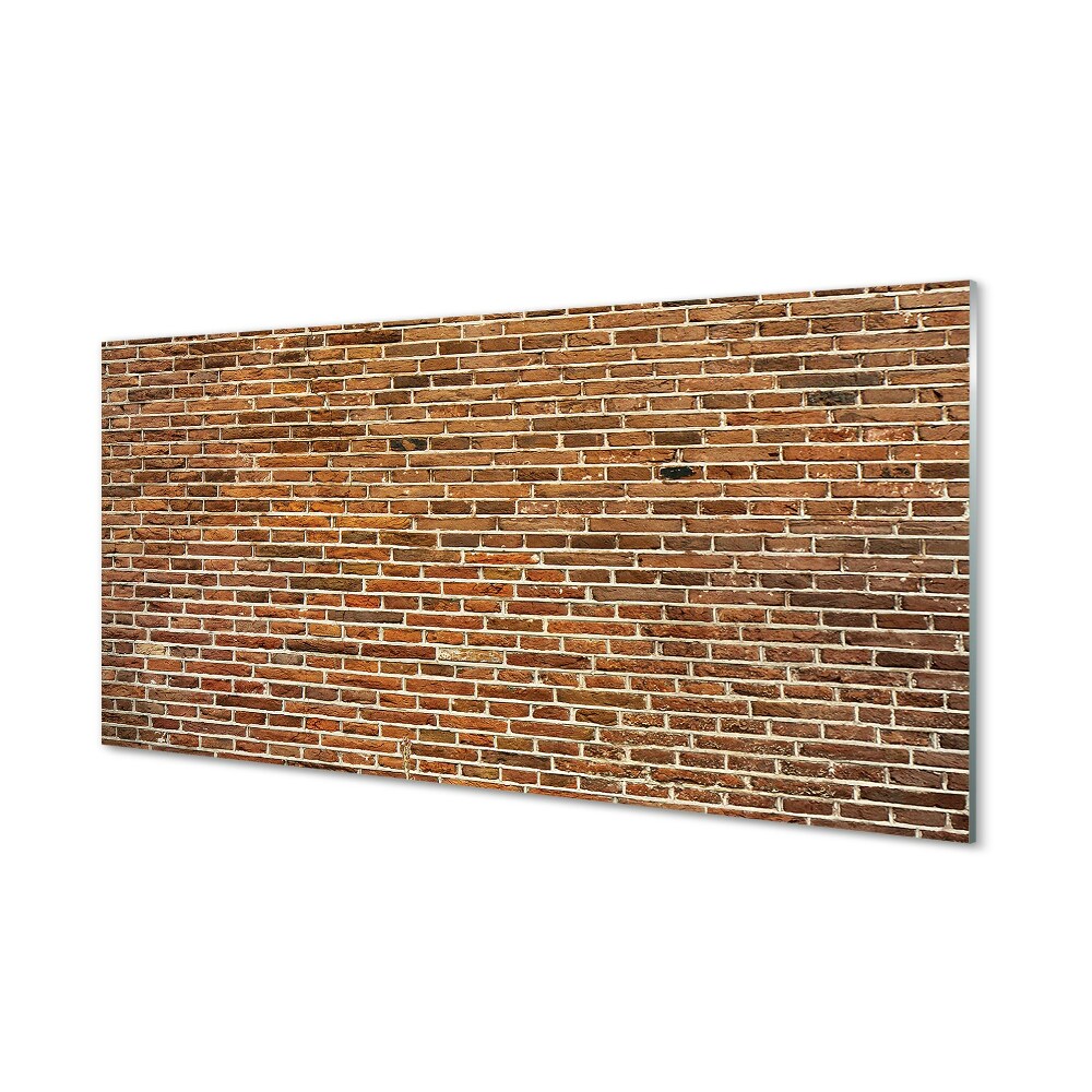 Skleněný obraz na zeď Cihlová zeď