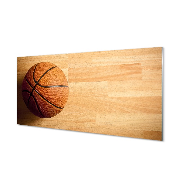 Obraz ze skla Basketbalový míč