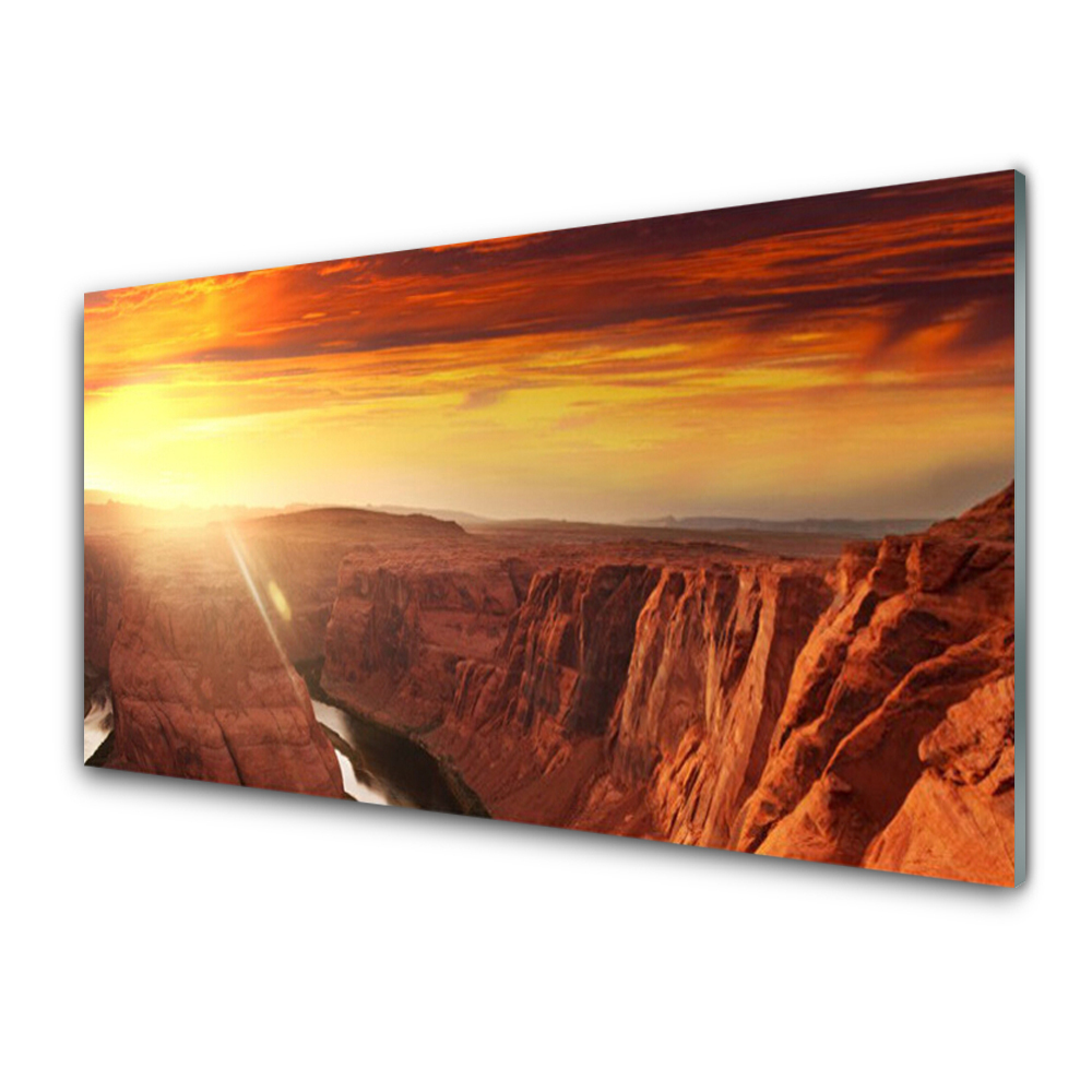 Obraz ze skla Panorama Grand Canyonu