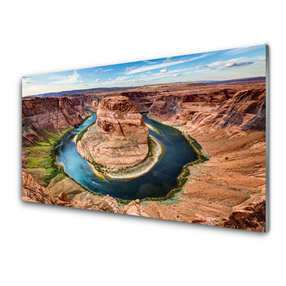 Obraz ze skla Grand Canyon Krajina s řekou