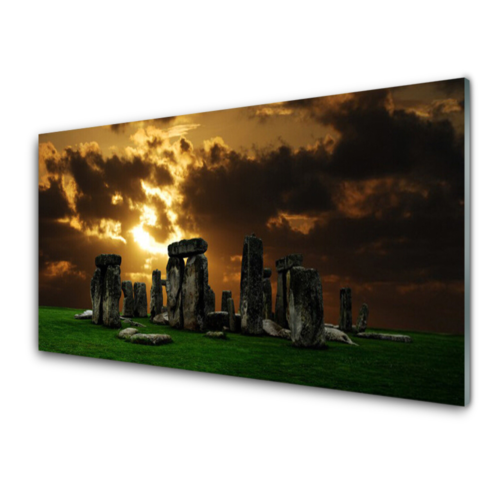 Obraz na skle Panorama Stonehenge