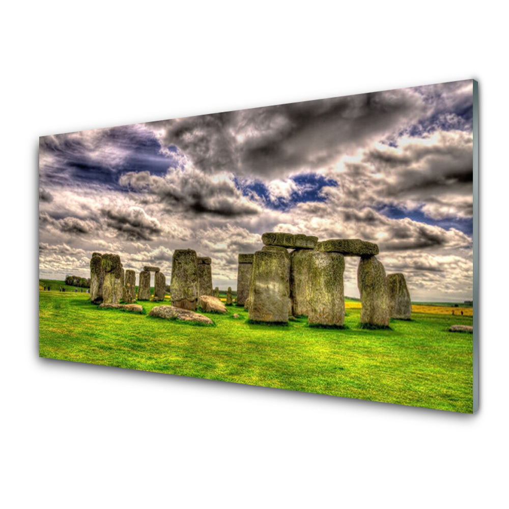 Obraz ze skla Stonehenge Nebe Příroda
