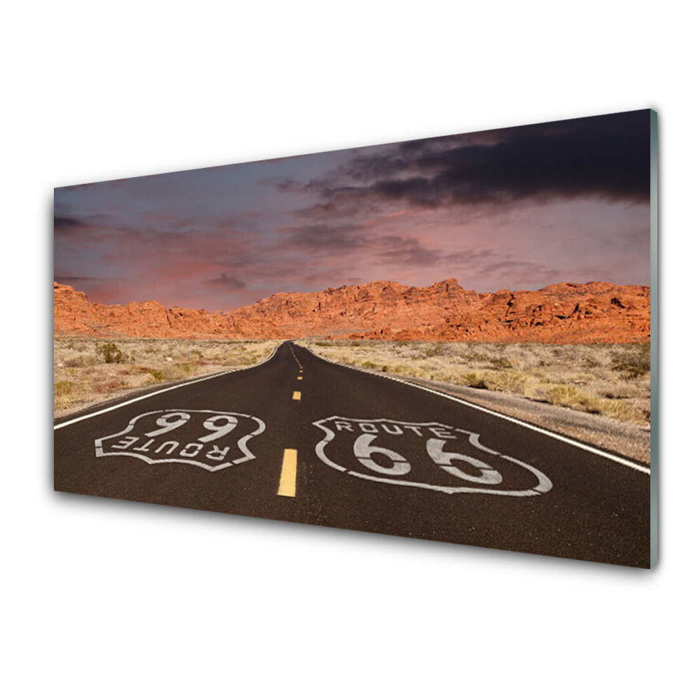 Skleněný obraz Dálnice Route 66