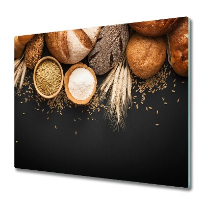 Krájecí prkénko skleněné Čerstvý chléb