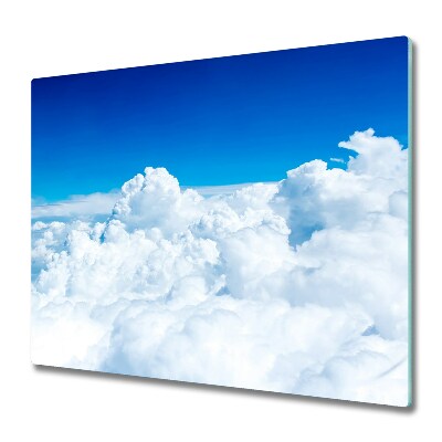 Krájecí prkénko skleněné Mraky na obloze