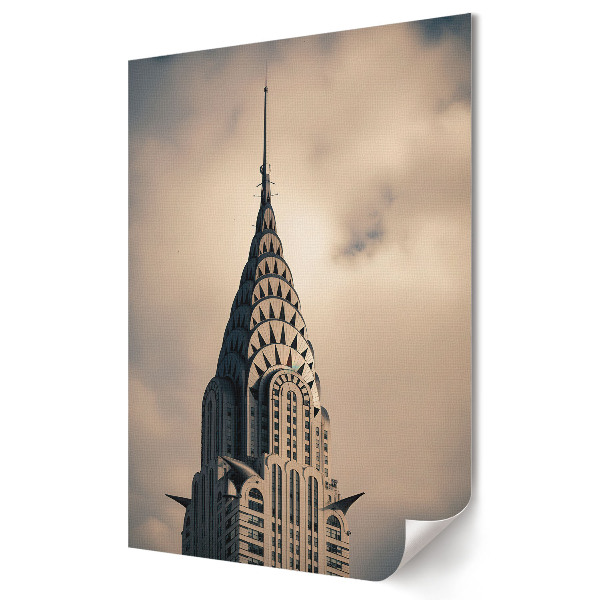 Plakát na zeď Ikona New Yorku: Chrysler Building