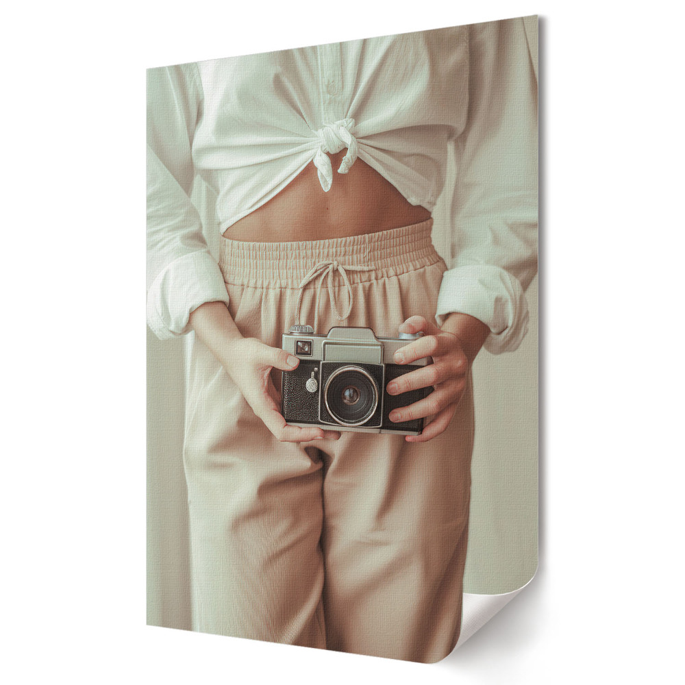 Tisk na plátno Vintage Vibes: Zachyťte okamžik