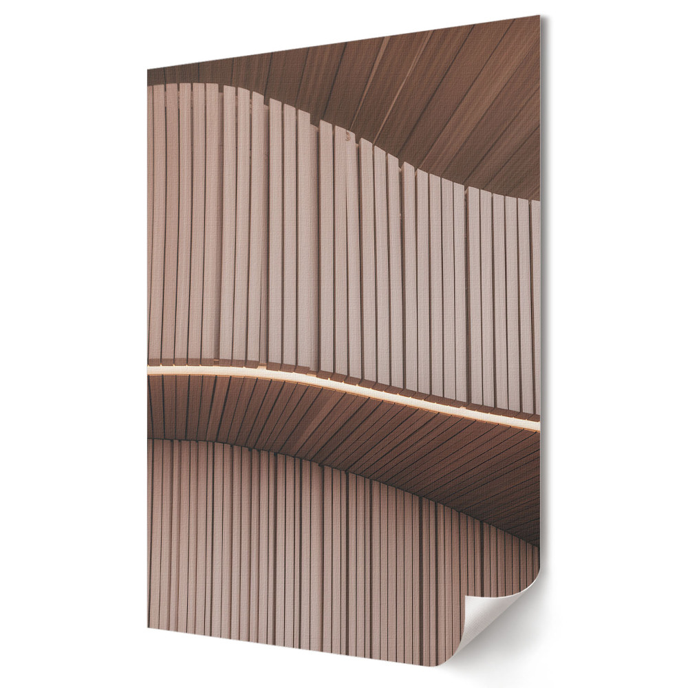 Nástěnná grafika na plátně Elegance ve formě: Minimalistický interiér