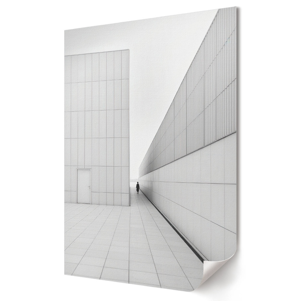 Plakát na zeď Minimalismus v architektuře: Čisté linie