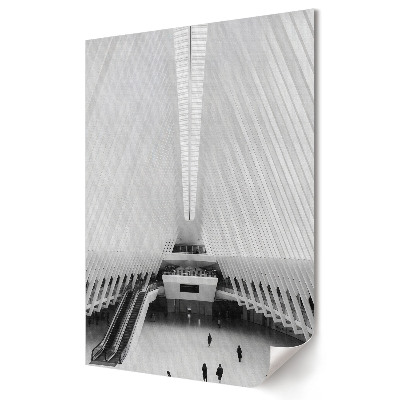 Nástěnná grafika na plátně Moderní architektura v monochromatických tónech