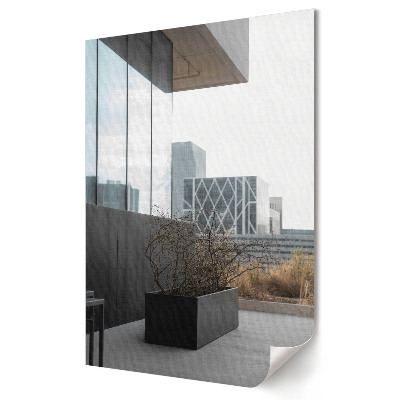 Nástěnná grafika na plátně Moderní architektura a minimalistický design