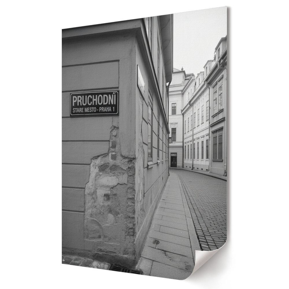 Moderní grafika na plátně Kouzlo Starého Města Prahy