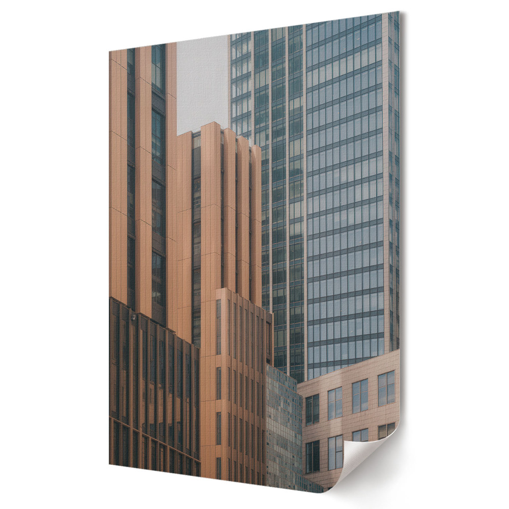 Moderní grafika na plátně Moderní architektura v městské krajině