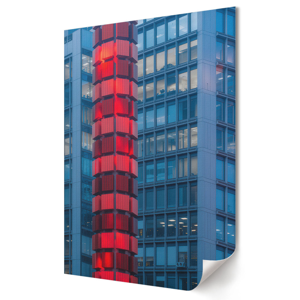 Tisk na plátno Moderní architektura v městské krajině