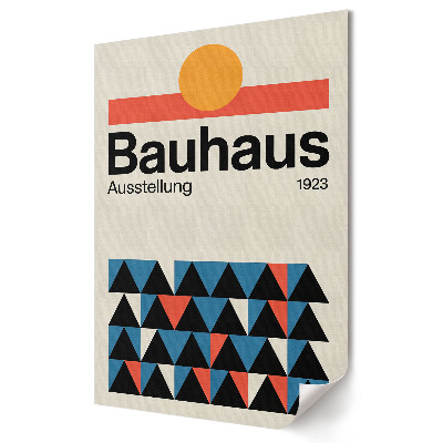 Plakát na zeď Bauhaus 1923: Geometrie a barva