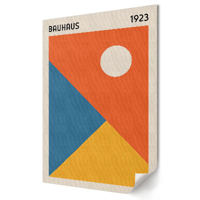 Tisk na plátno Bauhaus 1923: Barvy a geometrie